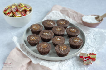 Caramel-Brownie-Muffins