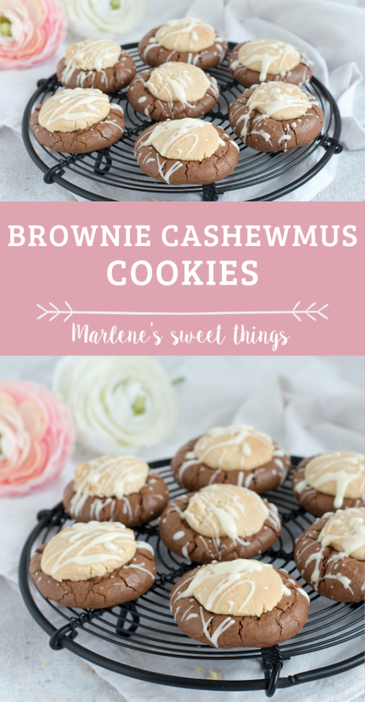 Brownie Cashewmus Cookies