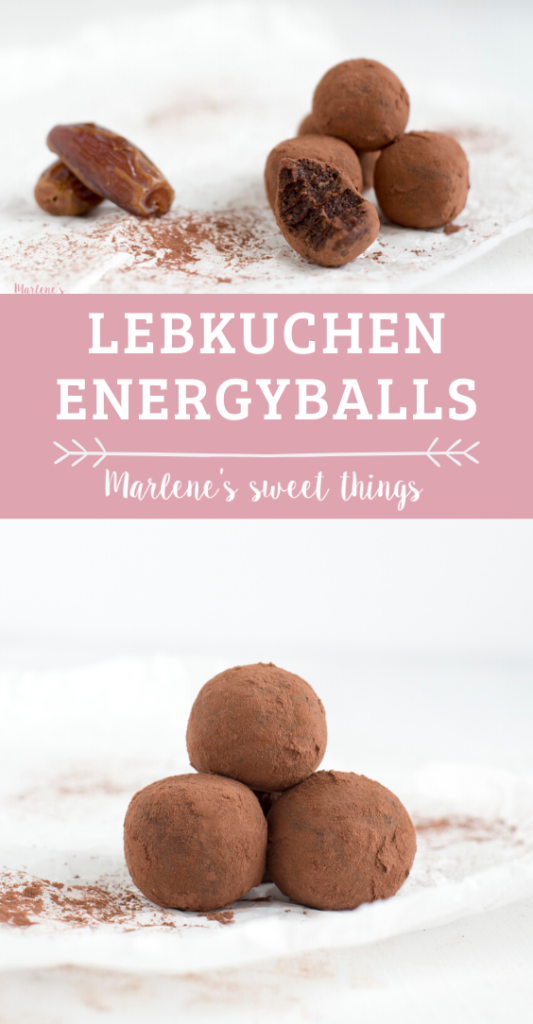 Lebkuchen Energyballs