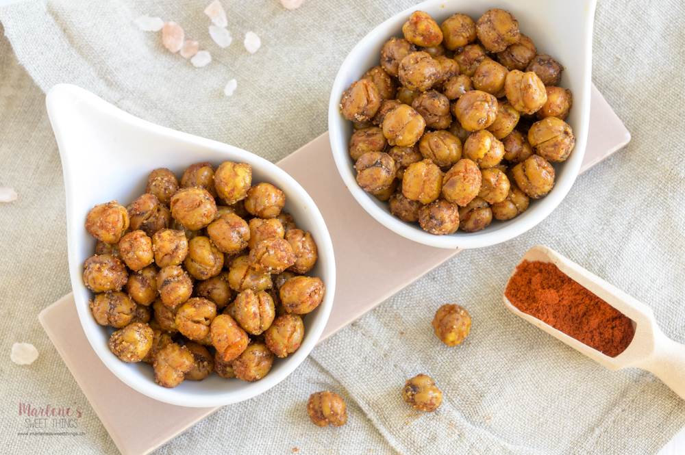 Geröstete Kichererbsen – gesunder Snack - Marlenes sweet things
