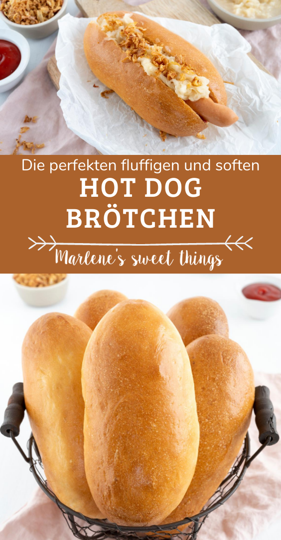 Hot Dog Brötchen - einfach Selbermachen - Marlenes sweet things