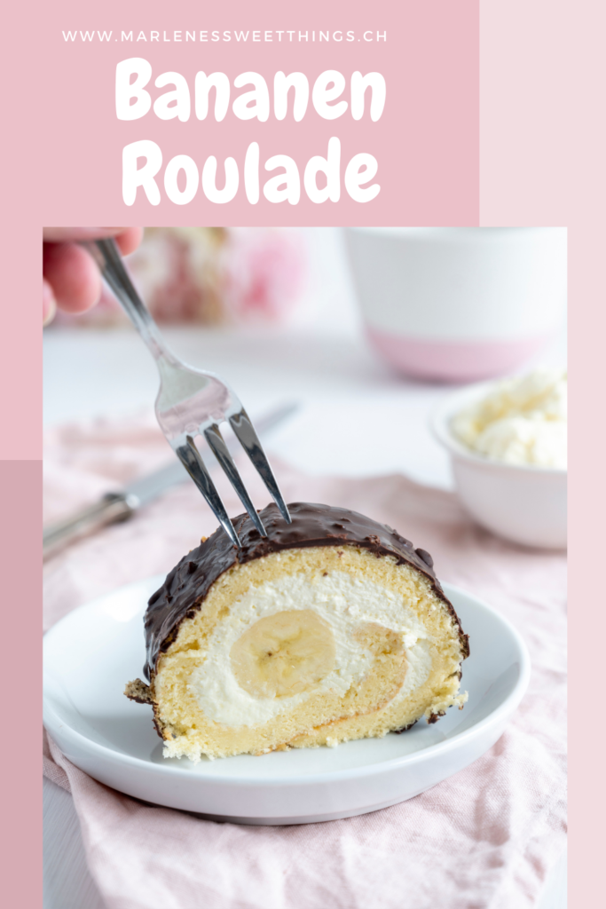 Bananen-Roulade