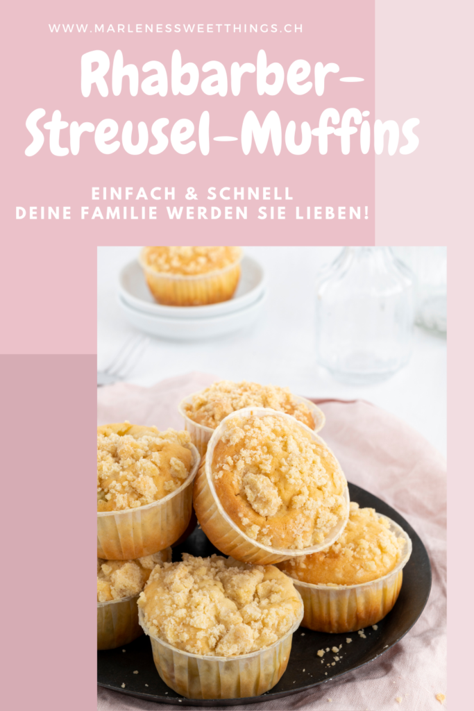 Rhabarber-Streusel-Muffins