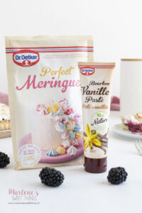 Perfect Meringues und Vanille Paste von Dr. Oetker