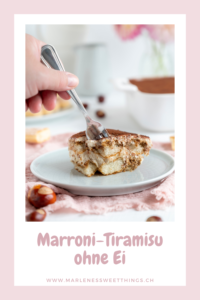 Marroni-Tiramisu ohne Ei