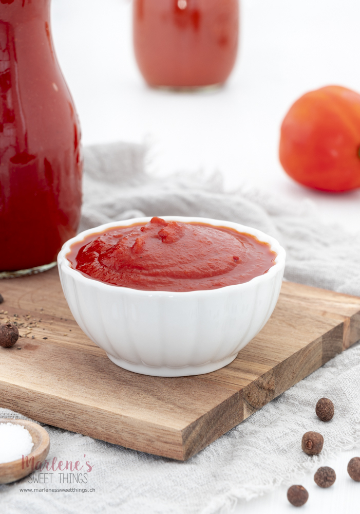 Tomaten Ketchup ohne Zucker