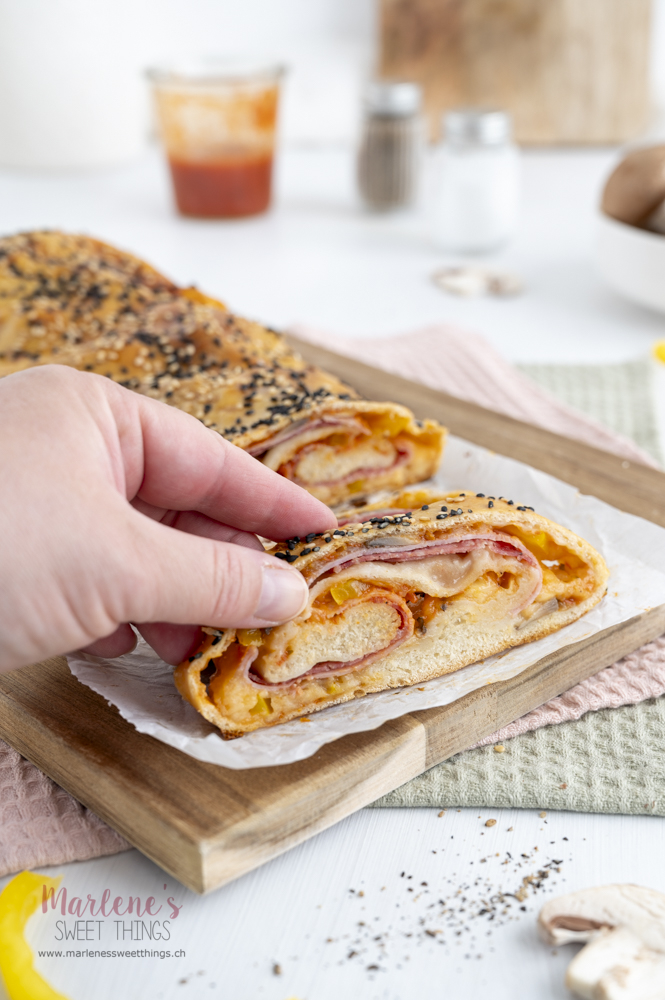 Stromboli – das Pizza Brot - Marlenes sweet things