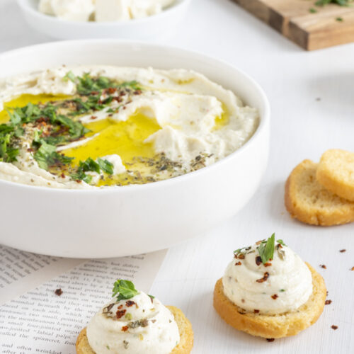 Feta Creme mit Knoblauch und Petersilie - Marlenes sweet things