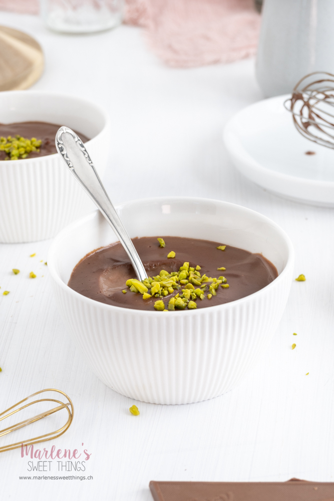 Schokoladen Pudding ohne Ei