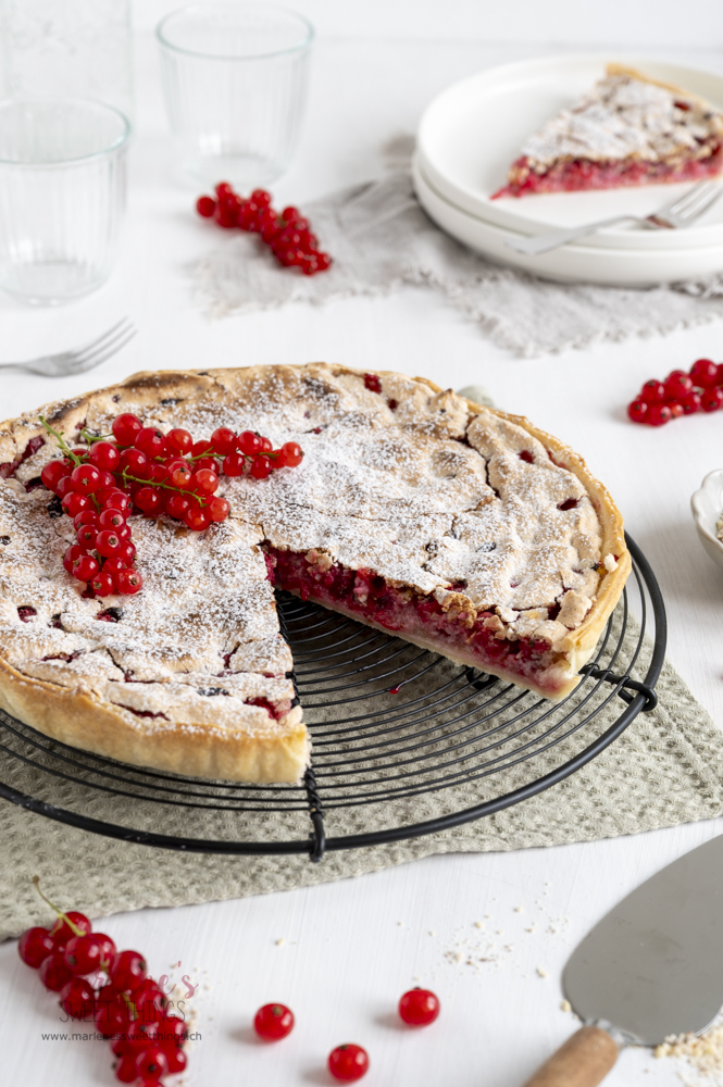 Omas schneller Johannisbeerkuchen