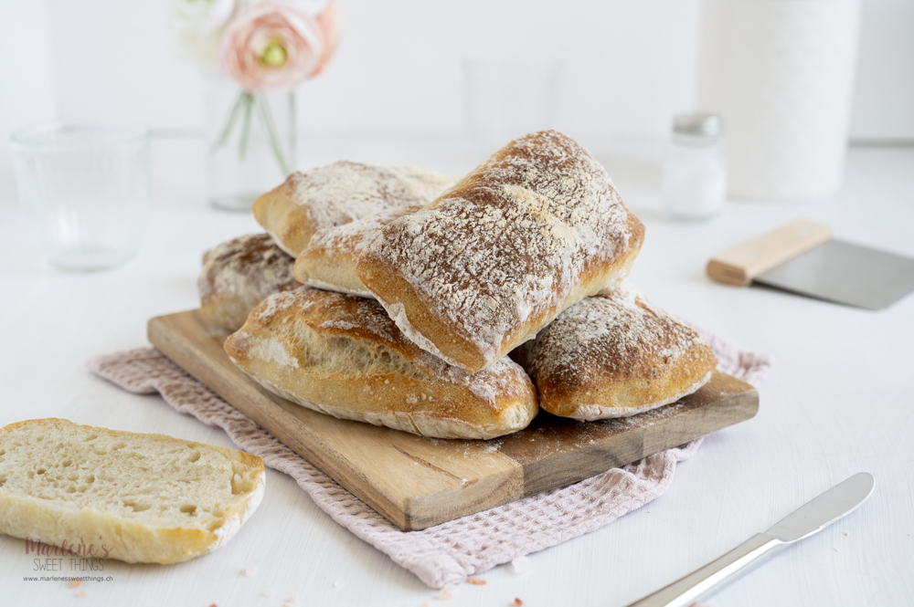 Ciabatta mit Sauerteig