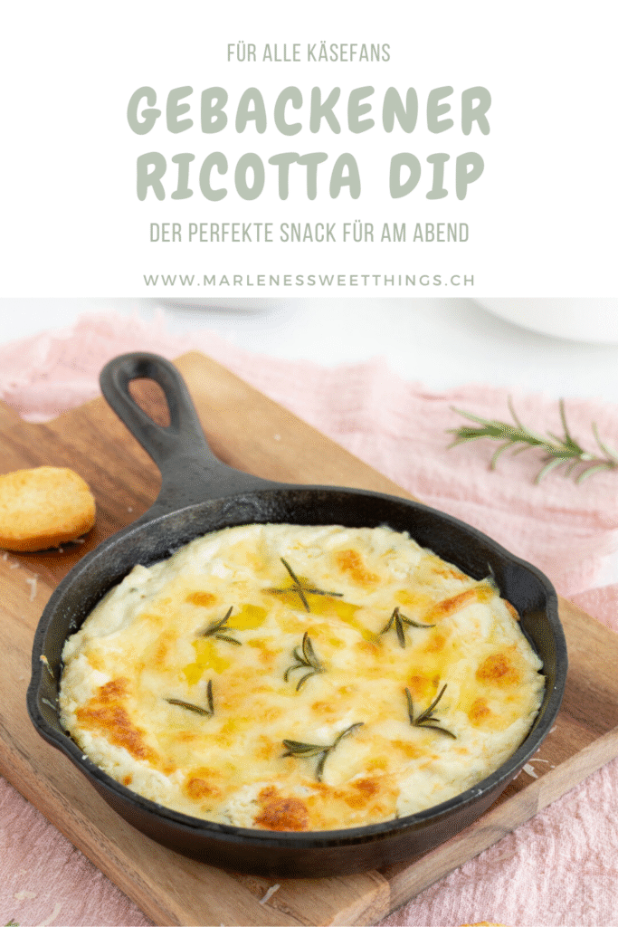 gebackener Ricotta Dip