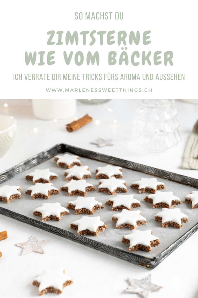 Zimtsterne wie vom Bäcker