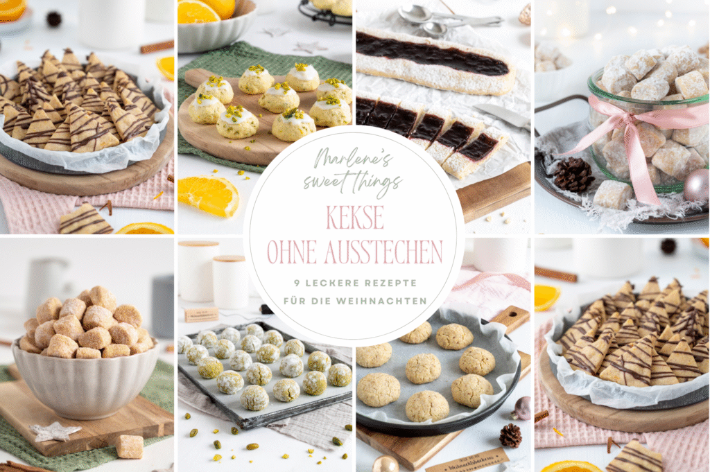 9 schnelle Weihnachtskekse ohne Ausstechen