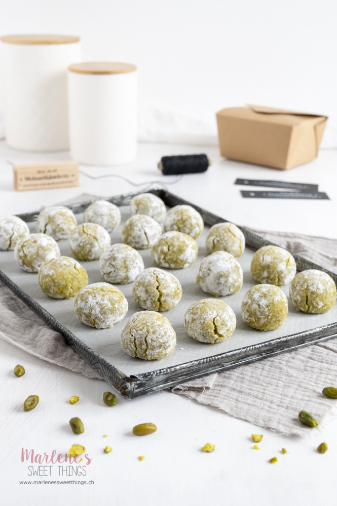 Pistazien Kugeln