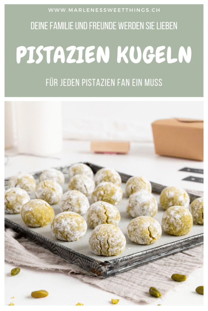 Pistazien Kugeln