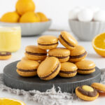 Orangen Schokoladen Macarons
