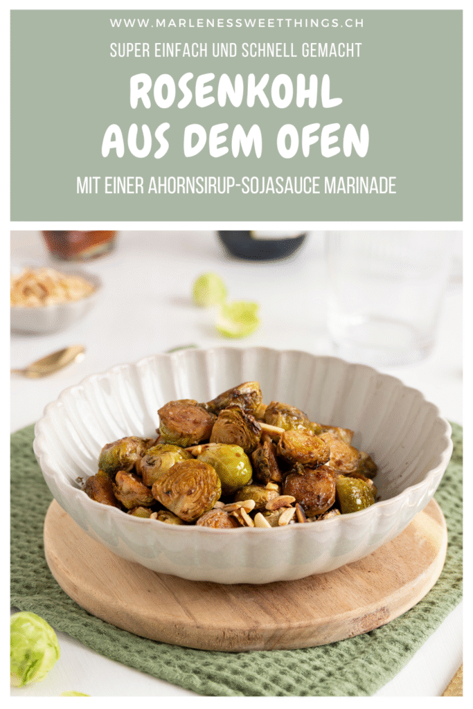 Rosenkohl aus dem Ofen