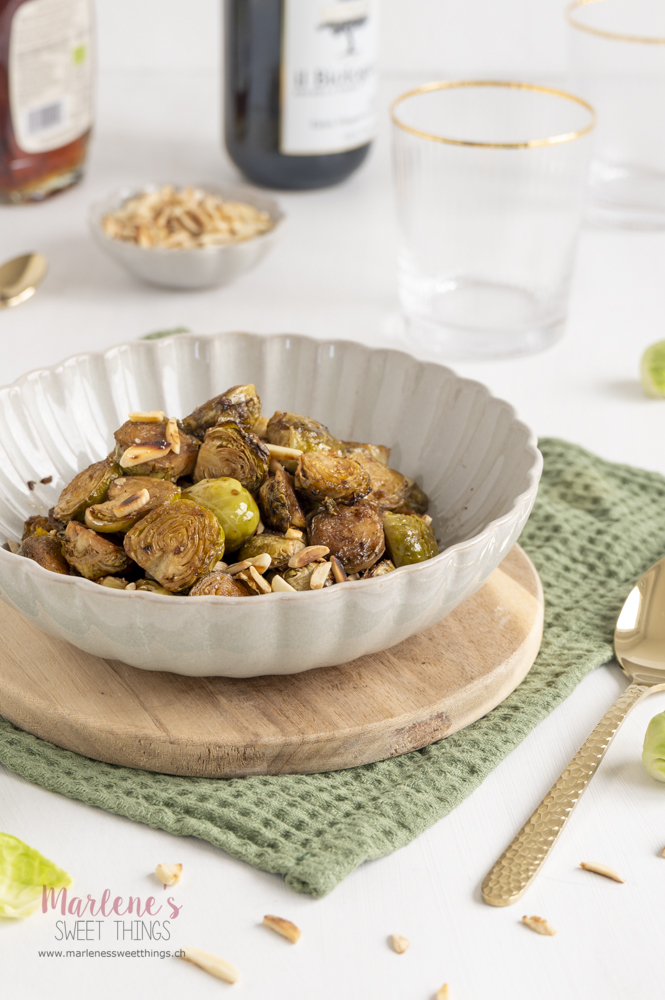 Rosenkohl aus dem Ofen