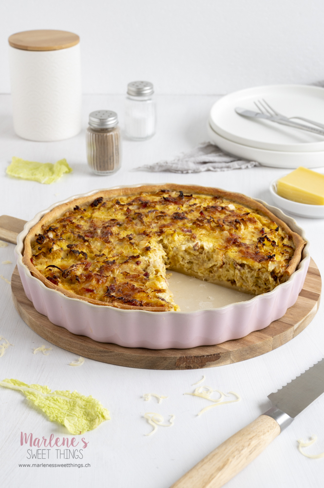 Wirz Quiche mit Emmentaler