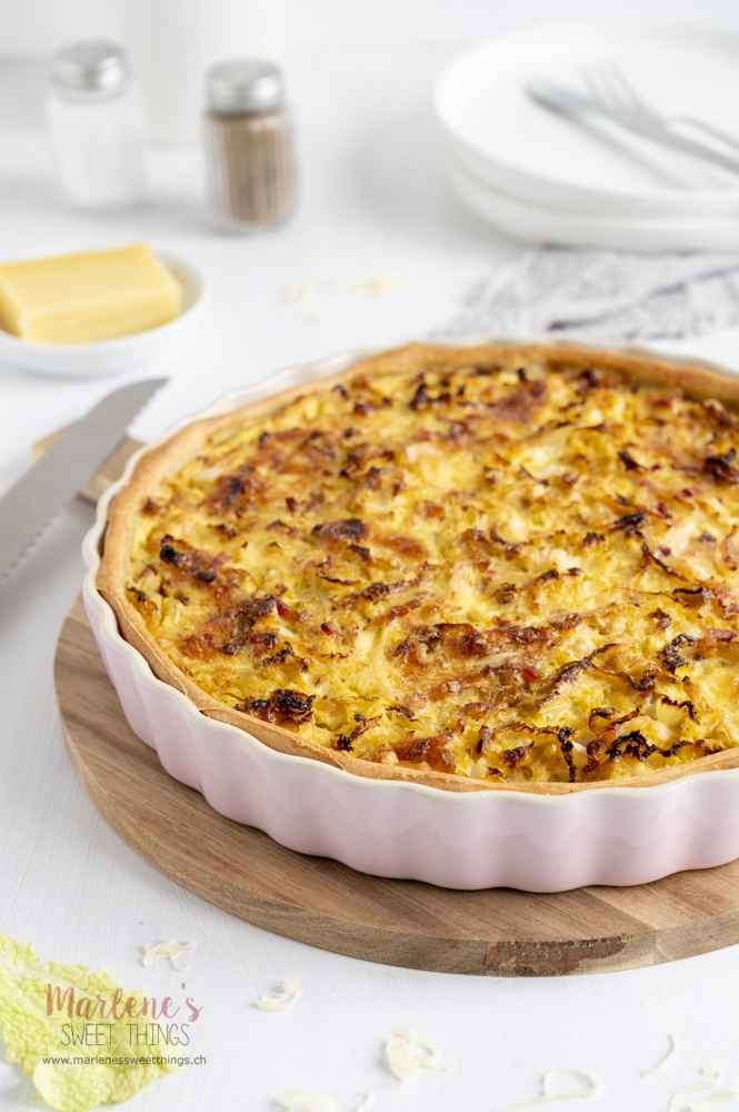 Wirz Quiche mit Emmentaler
