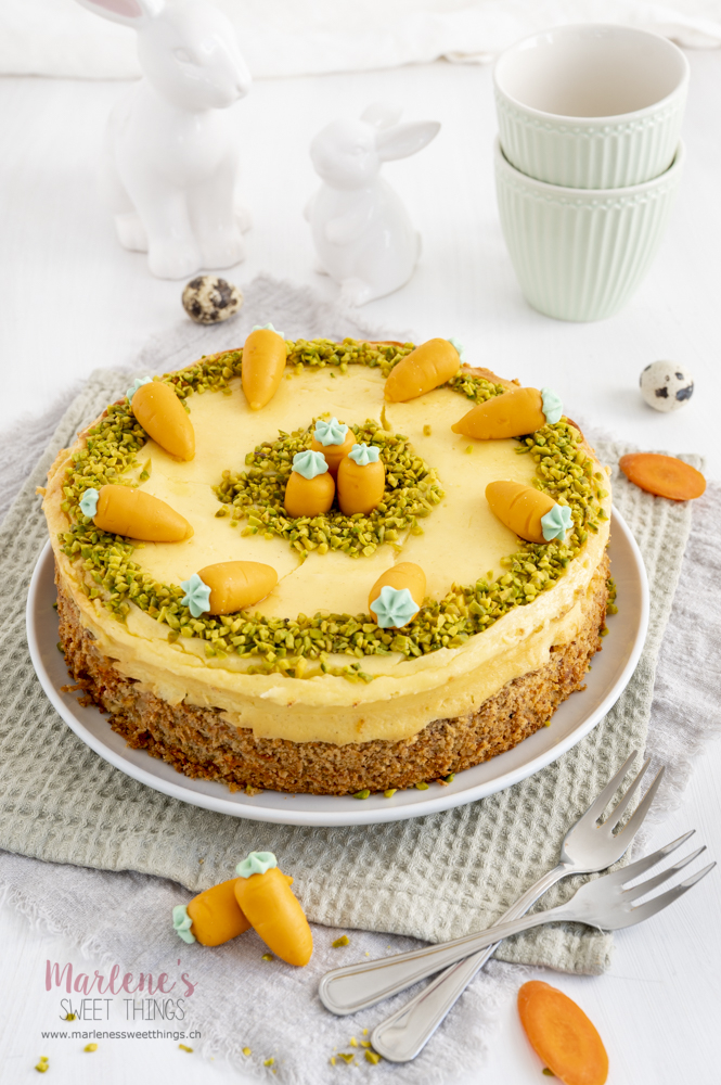 Karotten Käsekuchen