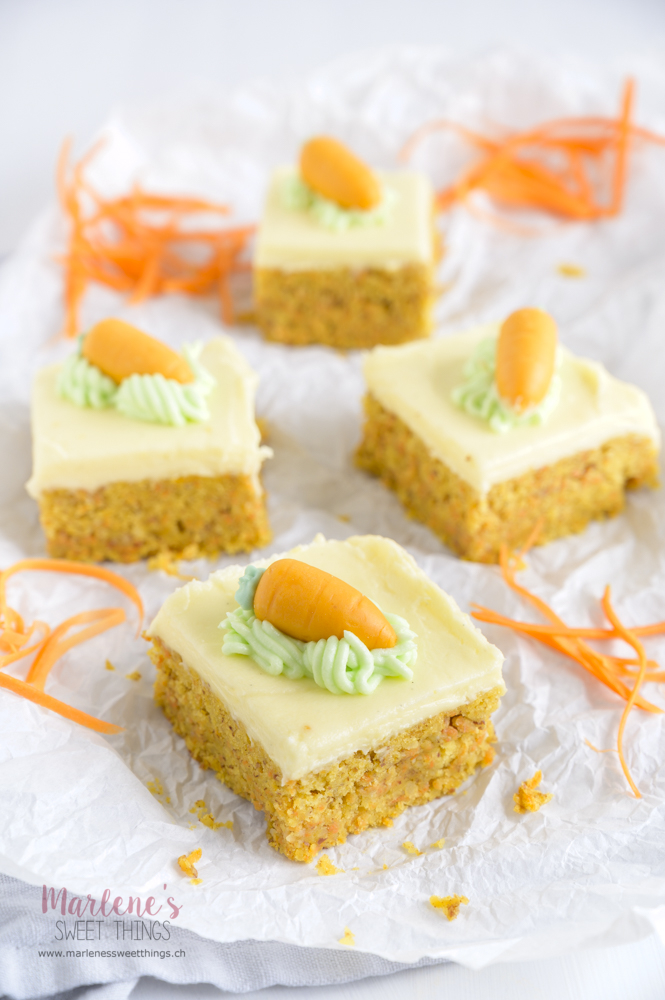 Rüeblikuchen mit Frosting