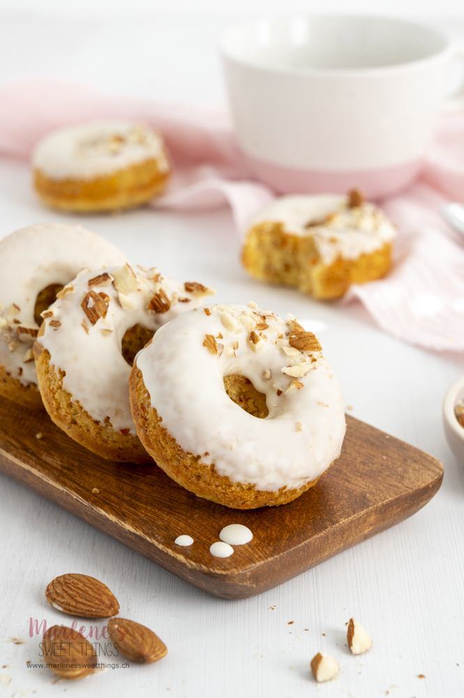 Karotten Donuts aus dem Ofen