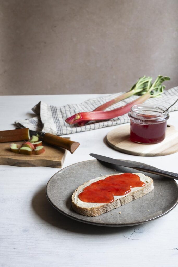 Erdbeer Rhabarber Gelee