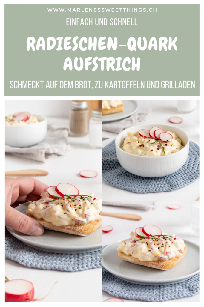 Radieschen-Quark Aufstrich