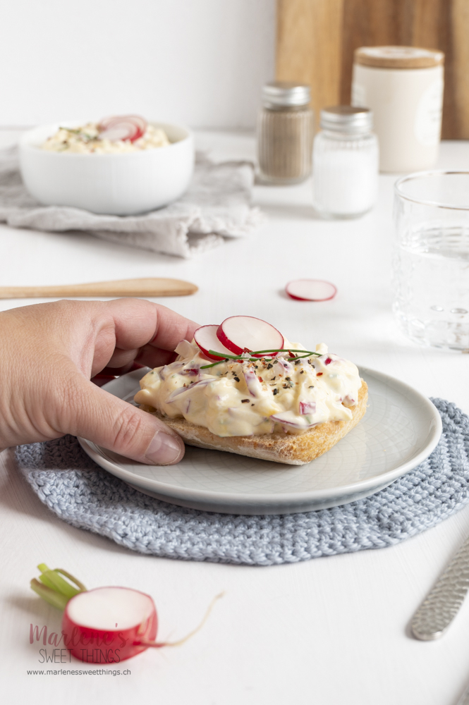Radieschen-Quark Aufstrich