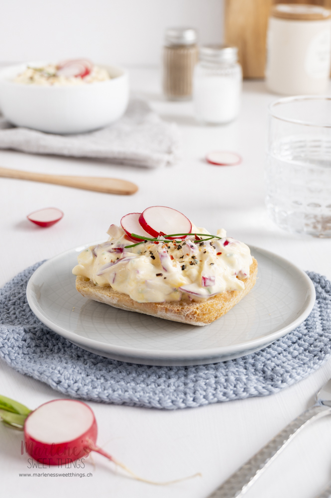 Radieschen-Quark Aufstrich