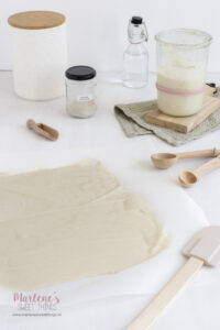 Sauerteig trocknen und haltbar machen