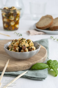 Eingelegter Mozzarella