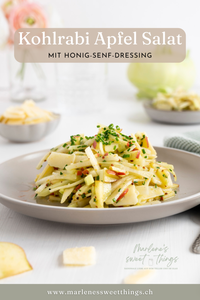 Kohlrabi Apfel Salat