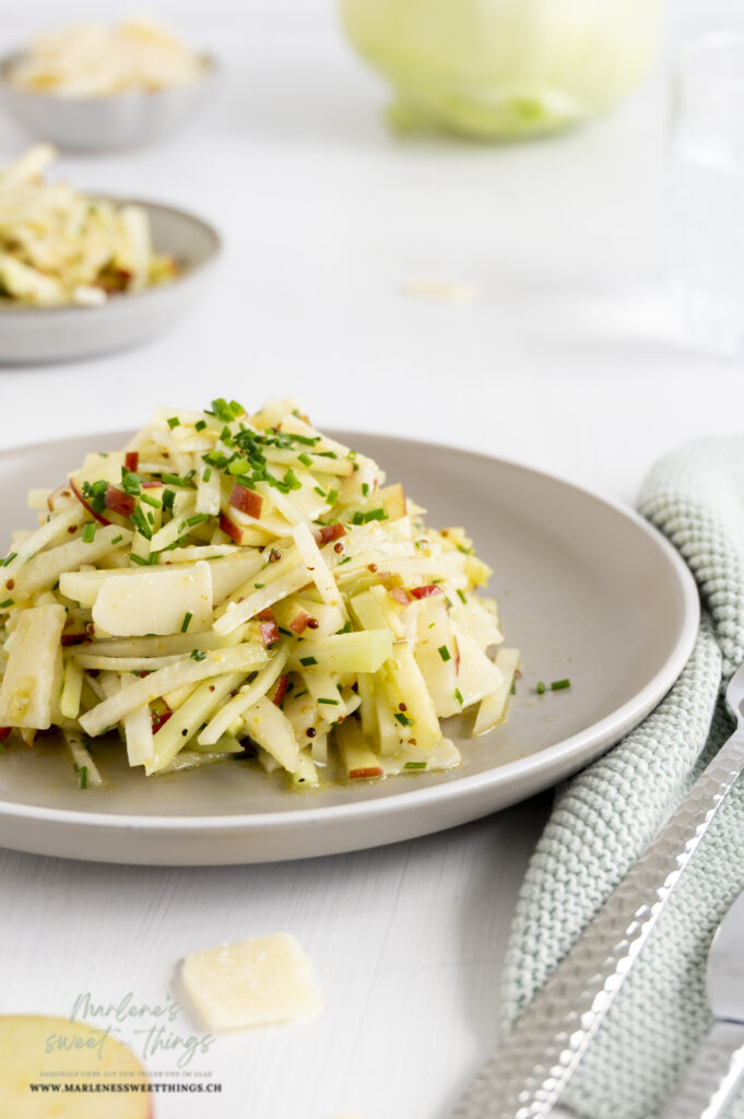 Kohlrabi Apfel Salat