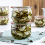 Gurkensalat im Glas einkochen